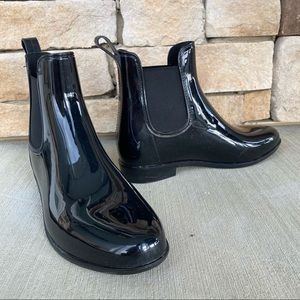 Stylish Black Rain Boots